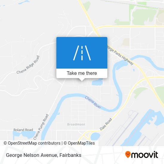 George Nelson Avenue map