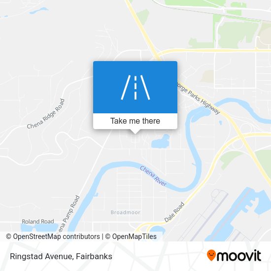 Mapa de Ringstad Avenue