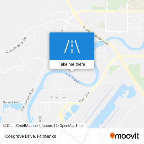 Mapa de Cosgrave Drive