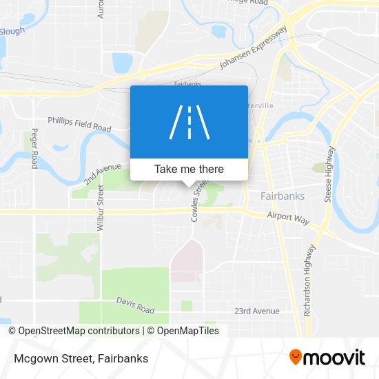 Mapa de Mcgown Street