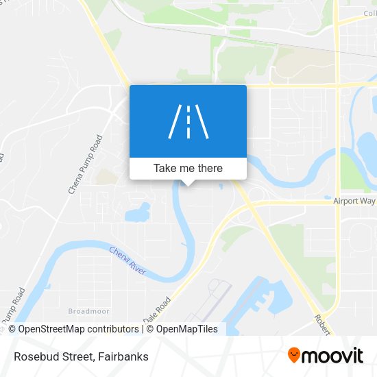 Mapa de Rosebud Street