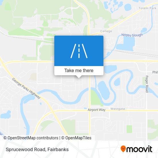 Sprucewood Road map