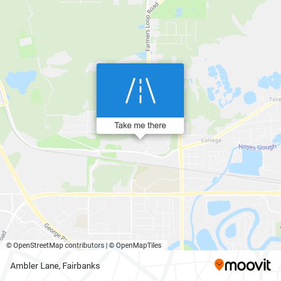 Ambler Lane map