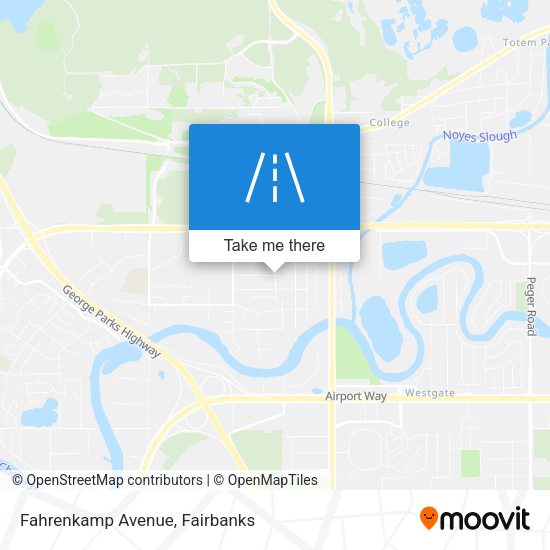 Mapa de Fahrenkamp Avenue