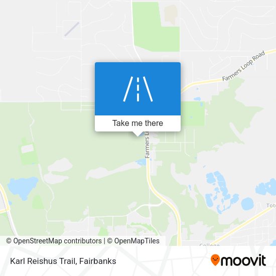 Mapa de Karl Reishus Trail