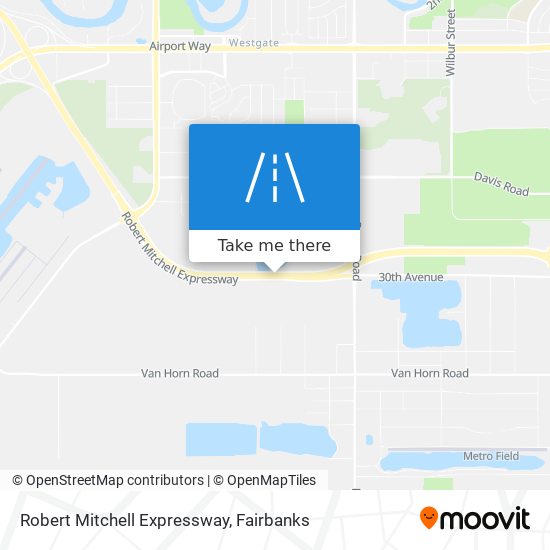 Mapa de Robert Mitchell Expressway