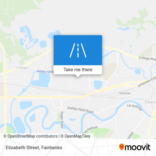 Elizabeth Street map