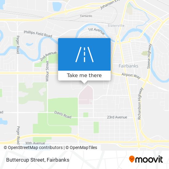 Buttercup Street map