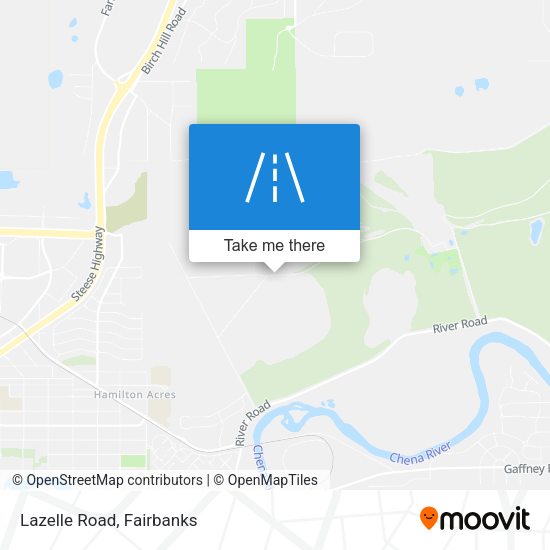 Mapa de Lazelle Road