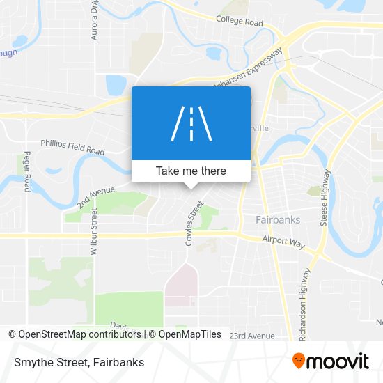 Mapa de Smythe Street