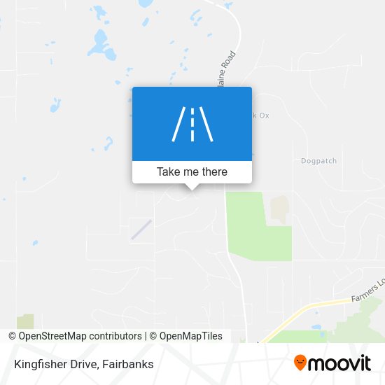 Kingfisher Drive map