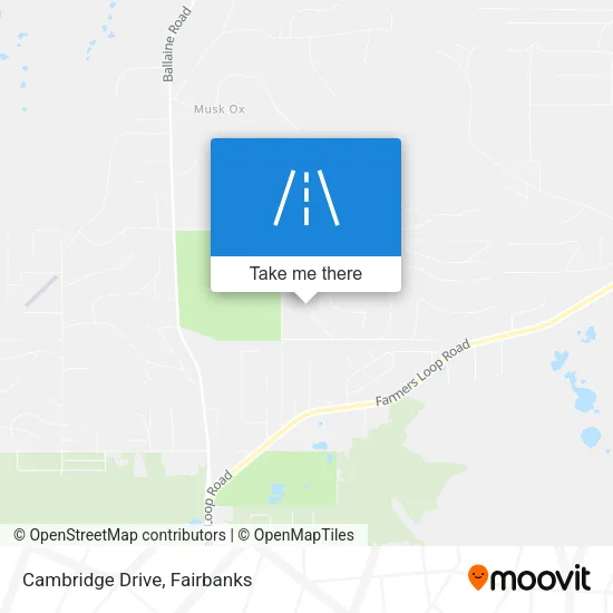 Cambridge Drive map