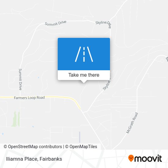 Mapa de Iliamna Place