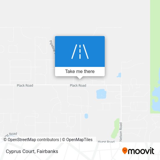 Mapa de Cyprus Court