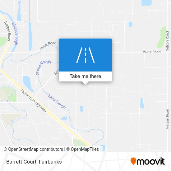 Mapa de Barrett Court