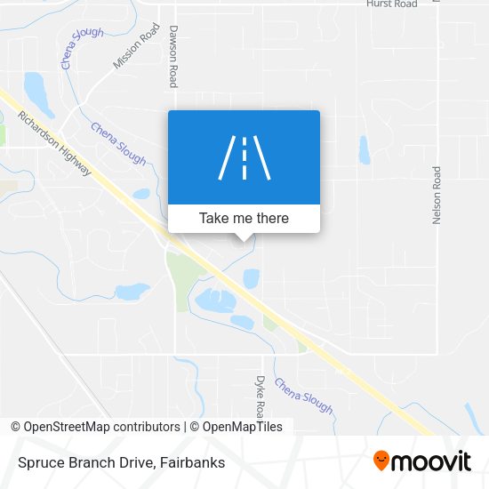 Mapa de Spruce Branch Drive
