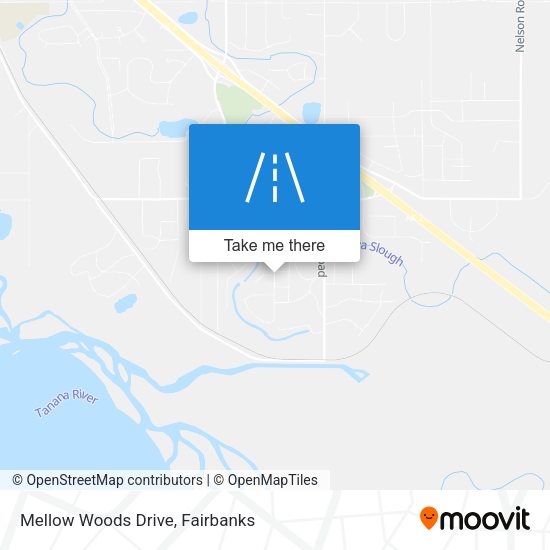 Mellow Woods Drive map