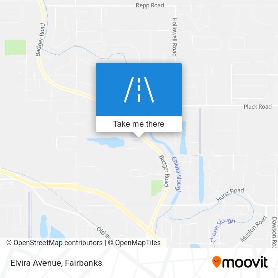 Mapa de Elvira Avenue