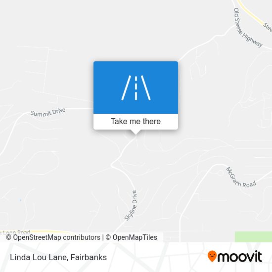 Mapa de Linda Lou Lane