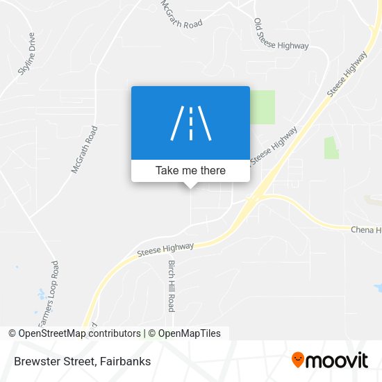 Mapa de Brewster Street