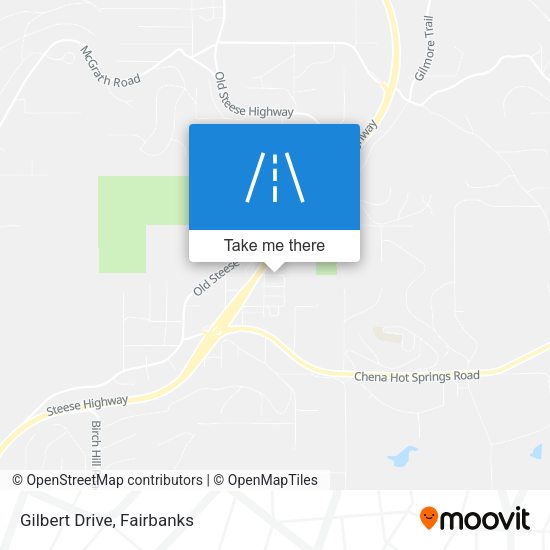 Gilbert Drive map