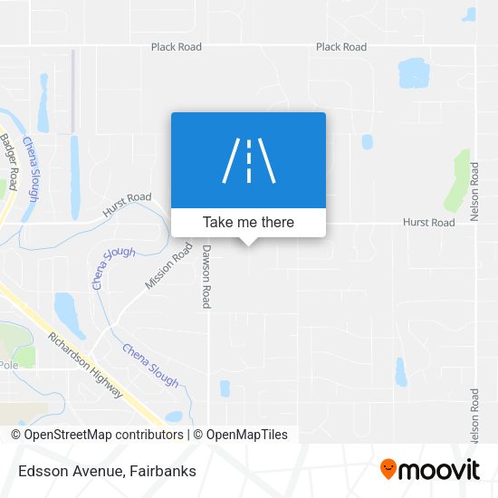 Mapa de Edsson Avenue
