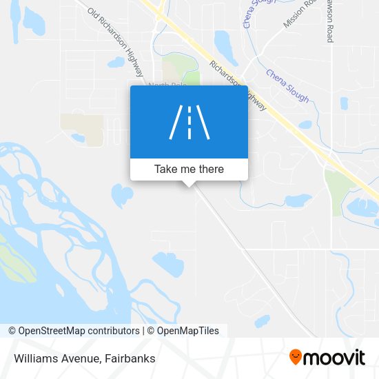 Mapa de Williams Avenue