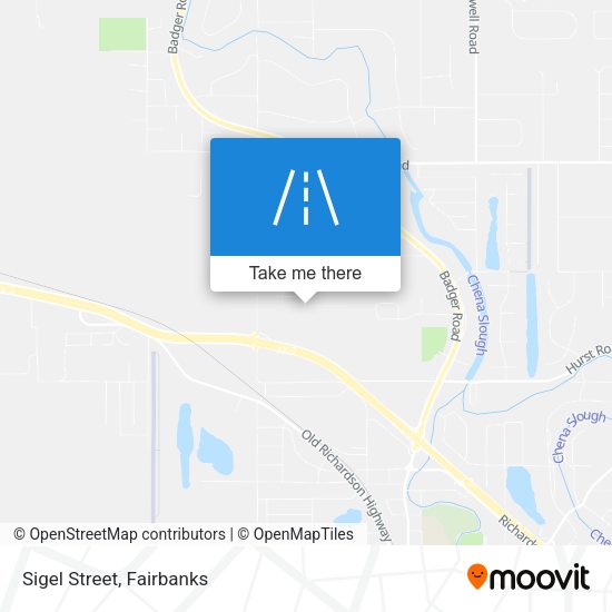 Sigel Street map