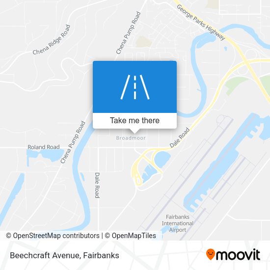 Mapa de Beechcraft Avenue