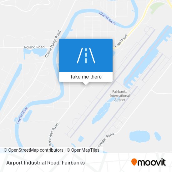 Mapa de Airport Industrial Road