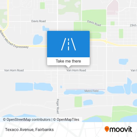 Mapa de Texaco Avenue