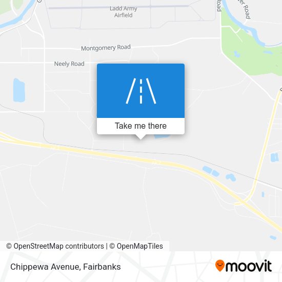 Mapa de Chippewa Avenue