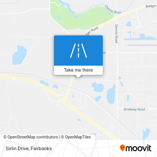 Sirlin Drive map