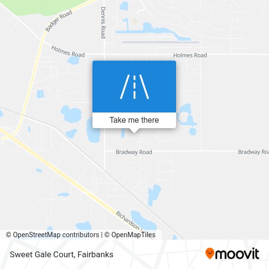 Mapa de Sweet Gale Court