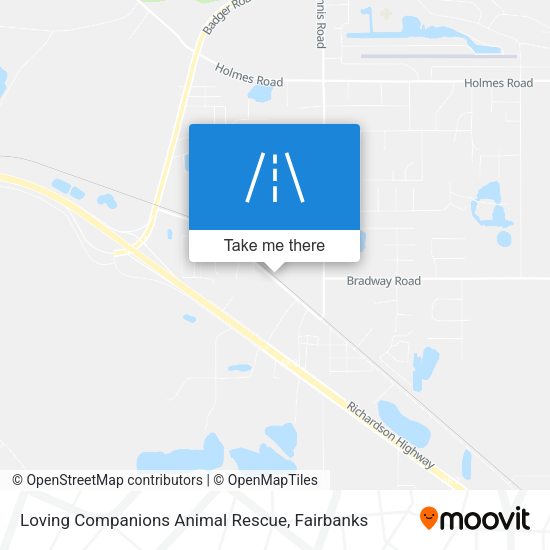 Loving Companions Animal Rescue map
