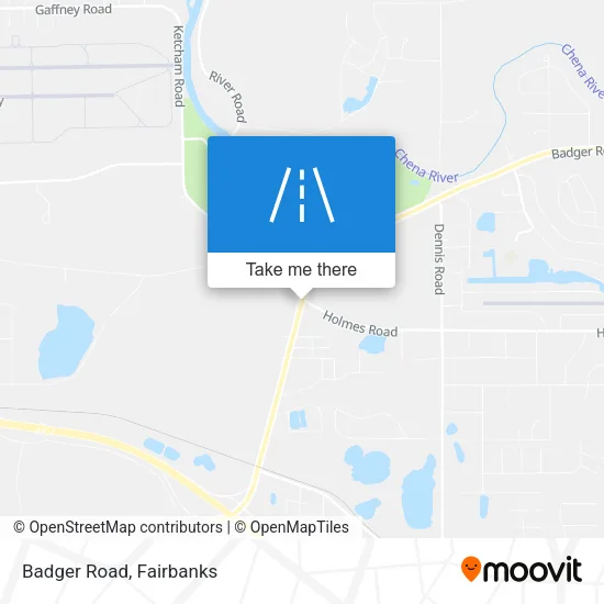 Badger Road map