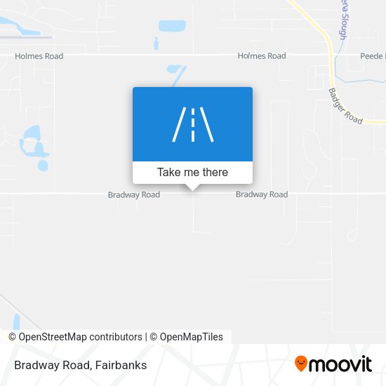 Mapa de Bradway Road