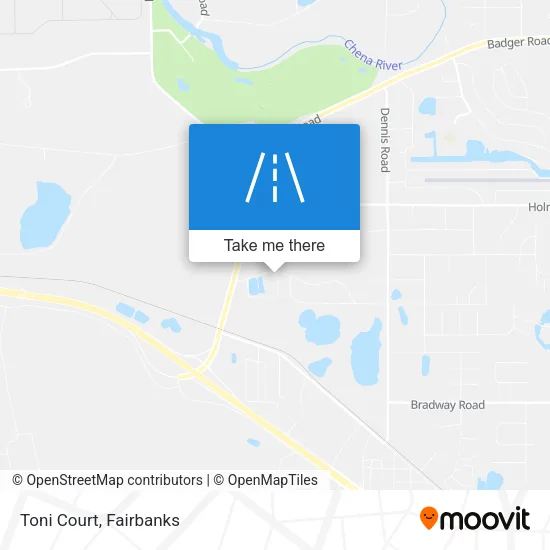 Toni Court map
