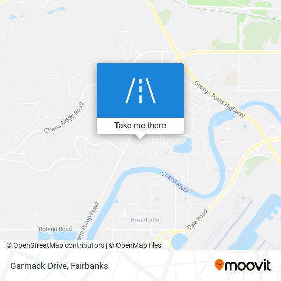 Mapa de Garmack Drive