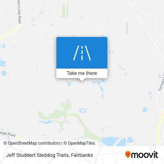 Jeff Studdert Sleddog Trails map