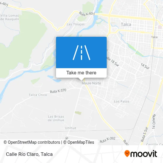 Calle Río Claro map