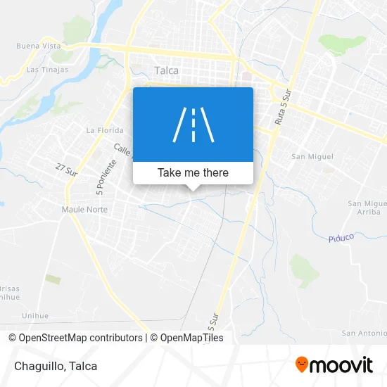 Chaguillo map