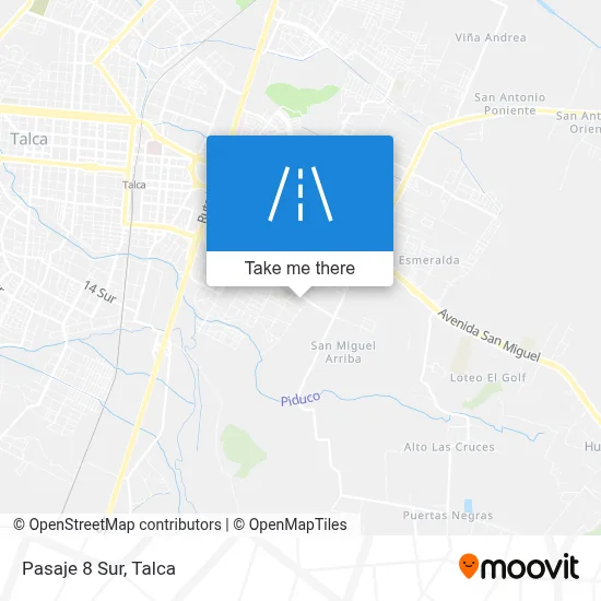 Pasaje 8 Sur map