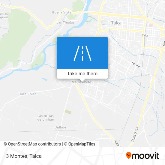 3 Montes map