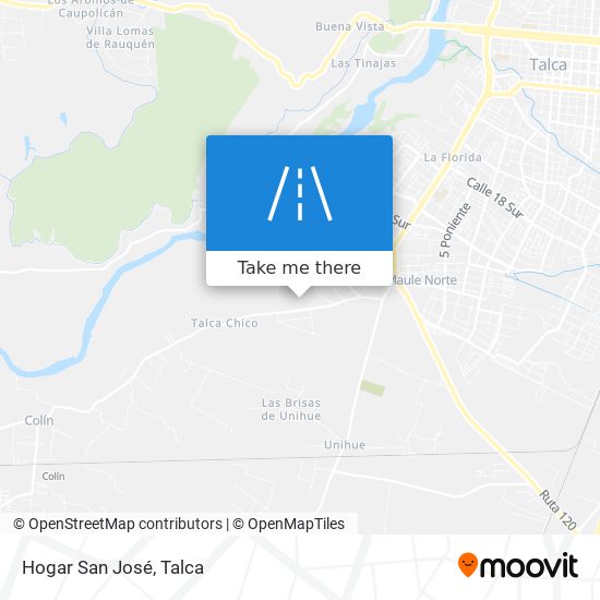 Hogar San José map