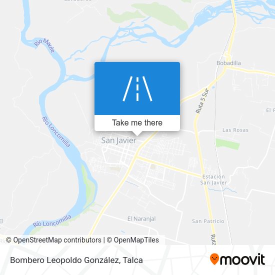 Bombero Leopoldo González map