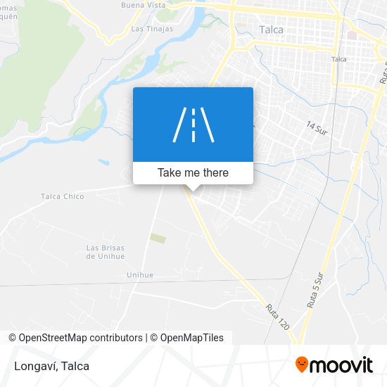 Mapa de Longaví