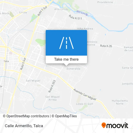 Calle Armerillo map