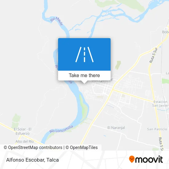 Alfonso Escobar map