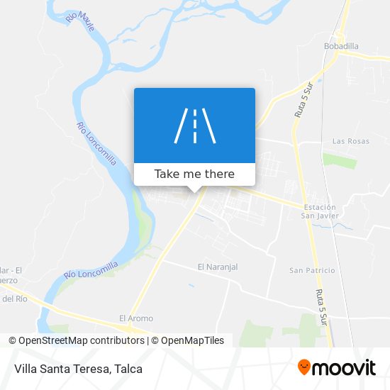 Villa Santa Teresa map